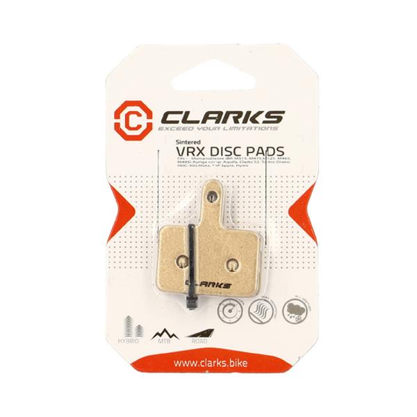 PLAQUETTE FREIN VTT 34 CLARKS SINTERED ADAPT SHIMANO DEORE TEKTRO