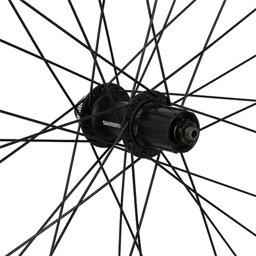 Roue Vtc Ar Blocage K Jante Noir Mach M Moyeu Shimano Acera